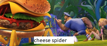 cheese spider